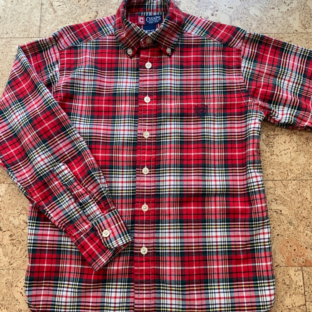 🧨3/$25 Kids Chap’s plaid shirt